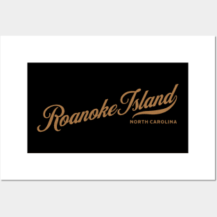 Roanoke Island, NC Beachgoing Vacationing Posters and Art